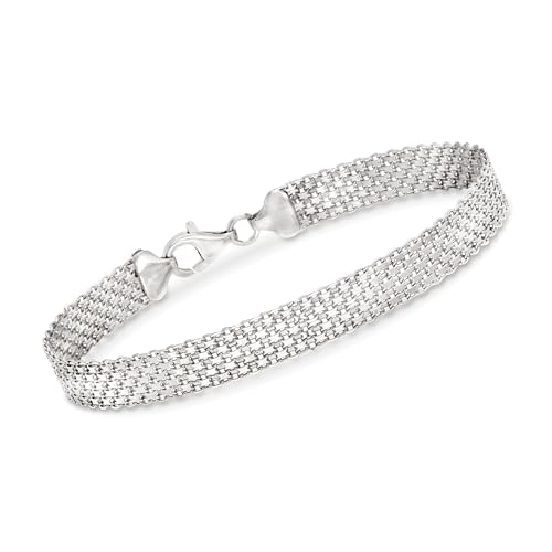 Ross-Simons Sterling Silver Bismark-Link Bracelet