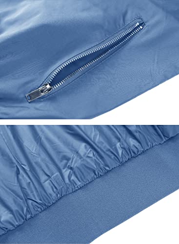 Tacvasen Men's Jacket Lightweight Windbreaker Bomber Jacket Casual Jacket Spring Fall Jacket Varsity Jacket Camping Jacket #TOP4