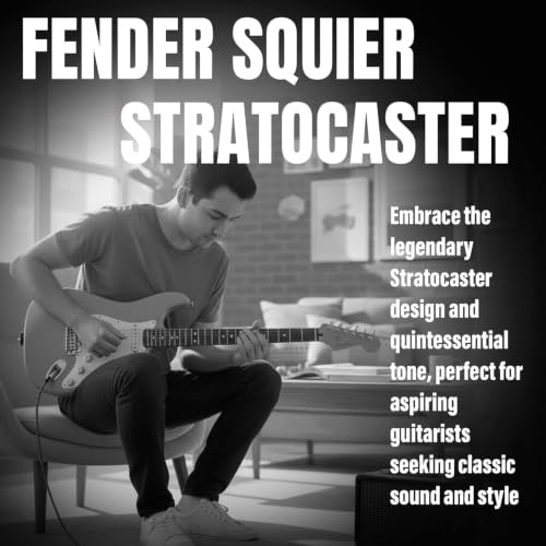 Image of Fender Squier Stratocaster Electric Guitar, Beginner Guitar, with 2-Year Warranty, Includes Free Lessons, Surf Green with Matte Finish