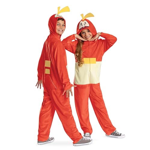 Disfraz Fuecoco Pokémon para niños talla 7-8 miniatura 5