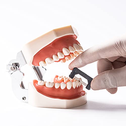 Image of Dental IPR Strips Interproximal Reduction Sanding Strips Between Teeth 10PCS Orthodontic Polising Striping System (Gray)