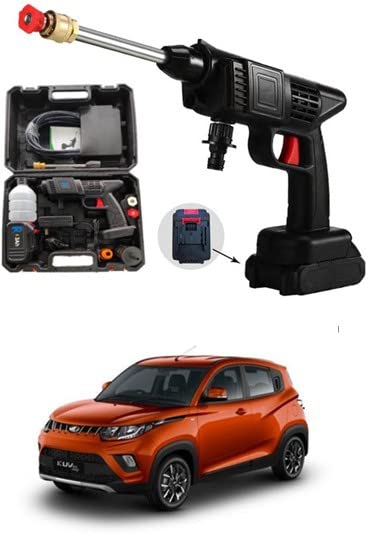 AYW Portable Car Water High Pressure Gun 24V/5 Meter Hose/Water Gun Car/Home Washer for Kuv100-Nxt 2018