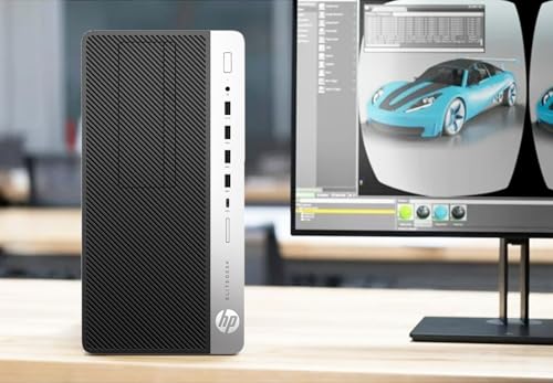 HP EliteDesk 705G4 Mini Tower Desktop PC, AMD Ryzen 3 Pro 2200GE, 8GB RAM, 256GB SSD, WiFi, Bluetooth, Windows 11 Pro (Renovado) miniatura 3