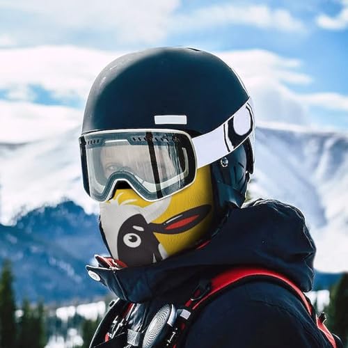 Balaclava para hombres, máscara para esquí y ciclismo, protector facial para invierno miniatura 5