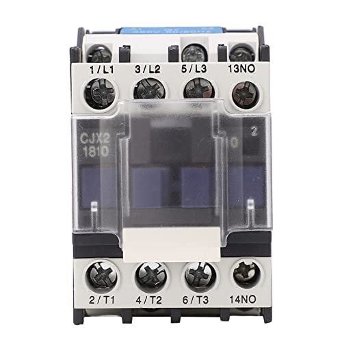Contacteur CJX2-1810 Sur Rail DIN – Bobine 380V – Contacteur Électrique Industriel Fiable 18A