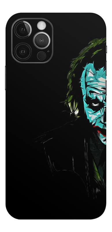 Image of Mobile Skin Sticker Compatible with Apple iPhone 12 Pro Skin Not Back Cover, Camera & Back Protector Mobile Skin Wrap; iPhone 12 PRO-KE-114