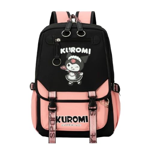 30 Litre Japanese Korean Style School Bag Water-Resistant Laptop & Travel Backpack - Unisex Large 18 Inches Multipurpose Student Backpack for Boys & Girls, Men & Women