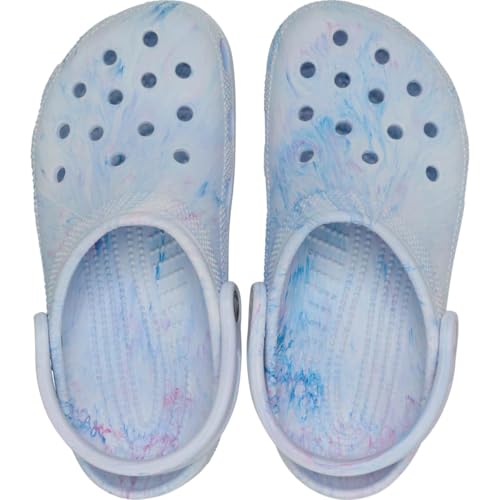 Image of Crocs Unisex Adult Classic Marbled Tie-dye Clogs