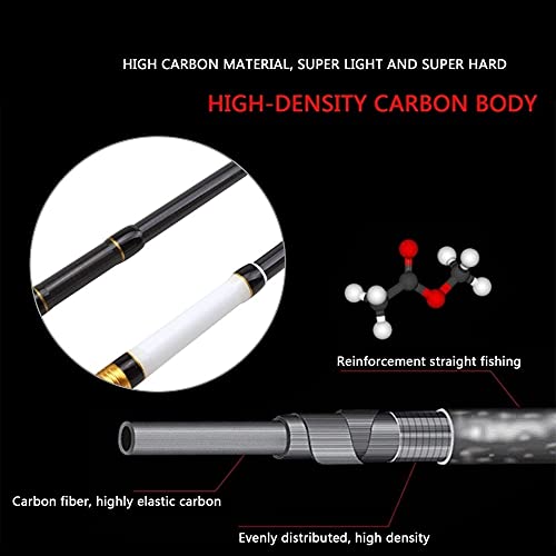 1.8m-2.7m m Power Lure 7-28G Portátil Telescópico Caña de Pescar Casting Spinning Pescado Mano Pesca Tackle Barra de mar