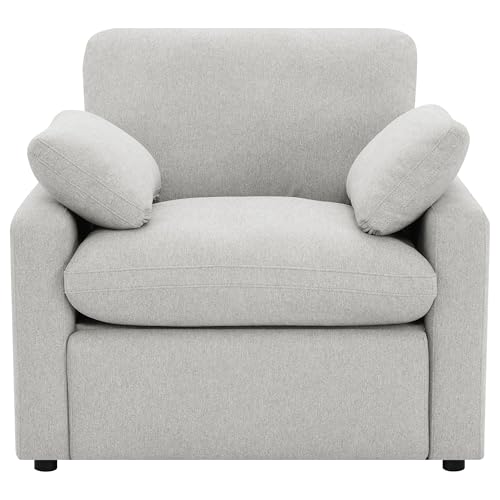 Sillón Power Recliner Gris con Detalles Acolchados miniatura 5