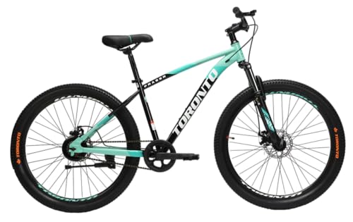 Image of Toronto Fraser 29-Inch Unisex Cycle | Carbon Steel Lightweight Frame | Single-Speed Bicycle with Quick-Release Seat & Wheels | Adjustable Handlebars, Bright Headlight & Durable Nylon Tires