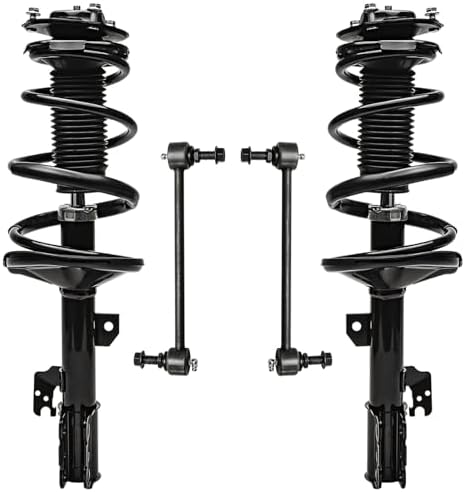 Amazon.com: Detroit Axle - Front 4pc Struts Kit for Toyota Highlander ...