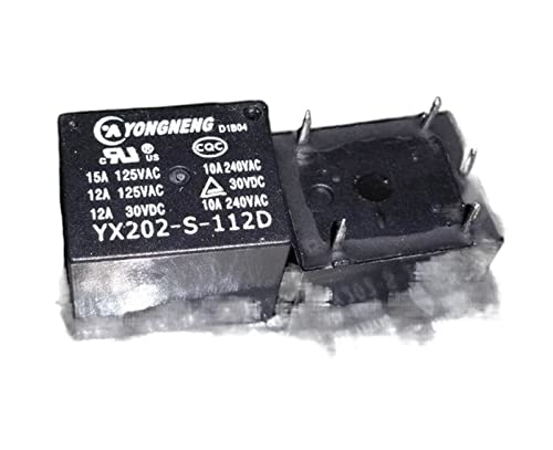 Relé 5 pines YX202-S-112D interruptor electromagnético para reparación de electrónica