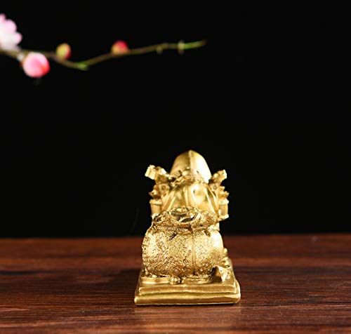 Estatua de Resina Fengshui Toro Decorativo para Hogar y Oficina miniatura 6