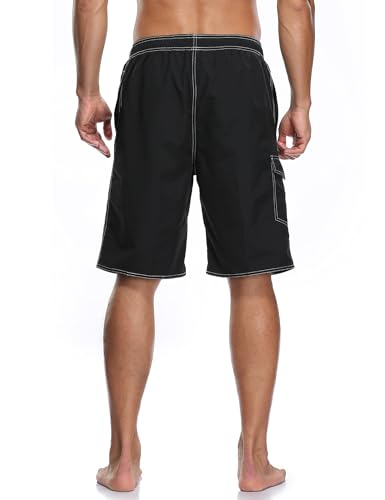 Men's Quick Dry Swim Trunks Board Shorts Swimwear Bathing Suits4