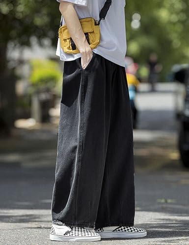 Y2k Baggy Jeans Men Hip Hop Denim Pants Wide Leg Streetwear Jeans Grunge Skateboard Skater Pants2