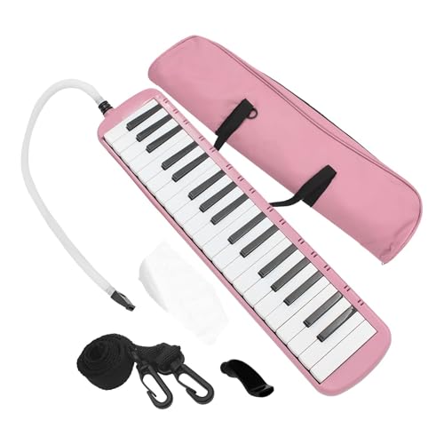 37 キー メロディカ、37 キー メロディカおもちゃ, 楽器チャイルドハーモニカピアノ, ブローキーボードメロディカ楽器、エアピアノキーボード楽器初心者、子供、大人向け