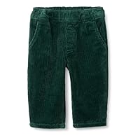 Amazon Essentials x Sofia Grainge Unisex Toddlers' Pull On Corduroy Pants, Dark Green, 3T