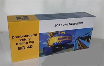 模型製作用品 BAUER BG 40 Rotary Drilling Rig Buffalo Road Imports. Bauer BG40 drill rig CONSTRUCTION
