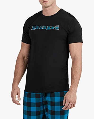 papi Pajamas Short Sleeve Top and Long Pj Bottoms Lounge Pants Boys Men Loungewear Set3