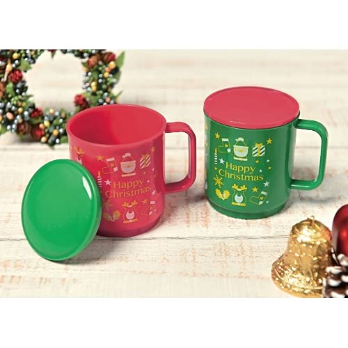 Amazon | 【クリスマス・フタ付プラマグ】サンタクロース まとめ買い