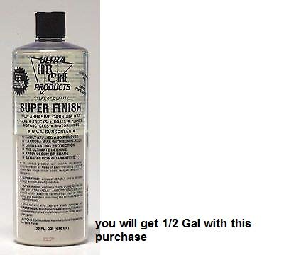 Cera Super Finish Ultra Car Care 64 oz miniatura 1