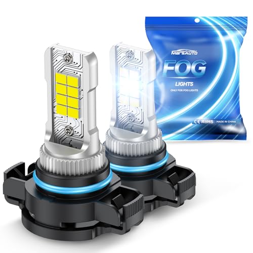 Marsauto 5202/5201 LED Fog Light Bulbs, 100% Successful Installation, 10000...
