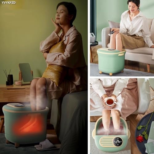 Masajeador Spa de Pies YVYKFZD con Calor y Vibración miniatura 2