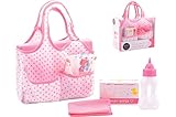 Pilas: no. JohnToy 27616 Baby Rose - Bolso Cambiador con Accesorios