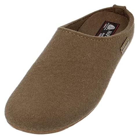 HAFLINGER Everest Fundus Wool Felt Slippers Cover