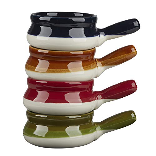 image for Certified International 18 oz. Soup Crocks with Handle, Set of 4 Cookw