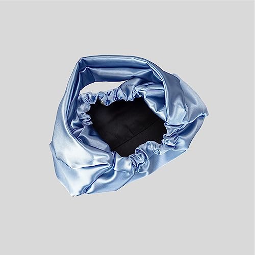 Bolso plegado para mujer estilo nube, negro, talla única miniatura 4