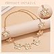TELAIN Bauchkette Gold Körperkette Für Damen, Elegante Taillenkette Mit Perlen Und Metall, Ideal Für Festivals, Partys Und Alltag, Modischer Kettengürtel Für Sommeroutfits