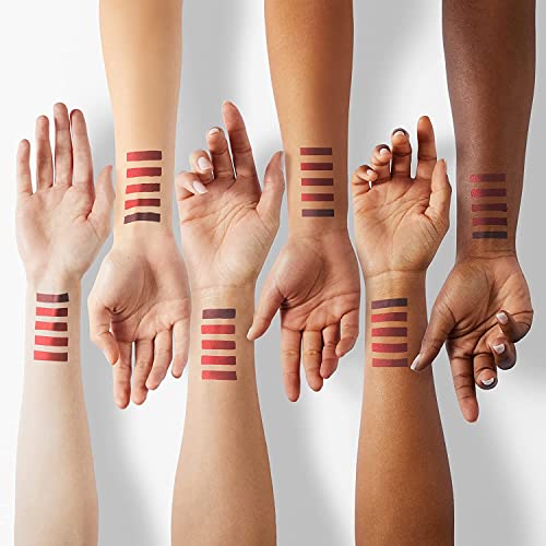 Dealplusdeal Italia Deluxe Top Five Lipstick - Mousse Matte 5 Lipsticks Set Velvety Smooth Long Lasting Color Lip Makeup Baddie Babe #TOP2