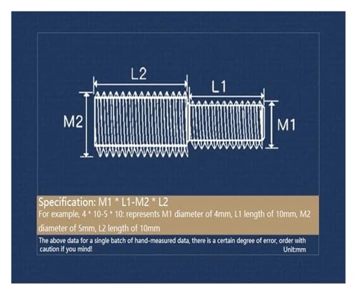 Adaptador M4 M10 contra roscas dañadas e incompatibles de acero 4