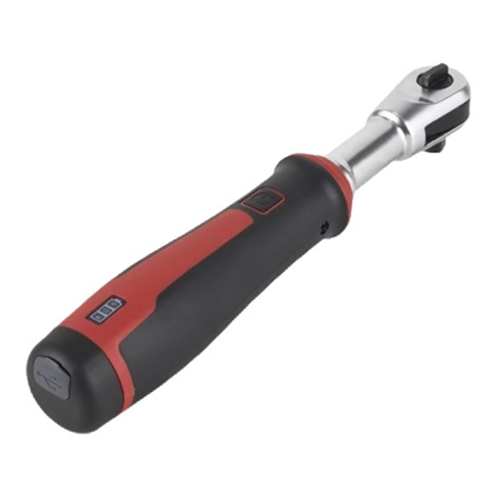 Juego de Llave de Carraca Eléctrica Inalámbrica Kit de Herramientas de Enchufe 2 en 1 Manual y Eléctrico