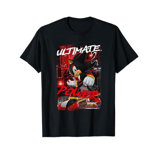 Sonic the Hedgehog Sonic X Shadow Generations Ultimate Power T-Shirt