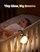 Momcozy Portable Sound Machine with Night Light, White Noise Sound Machine for Baby, 20 Soothing Sounds, Sound Therapy, Long-Lasting Power, Timer, Clips on Stroller, Baby Shower Gifts