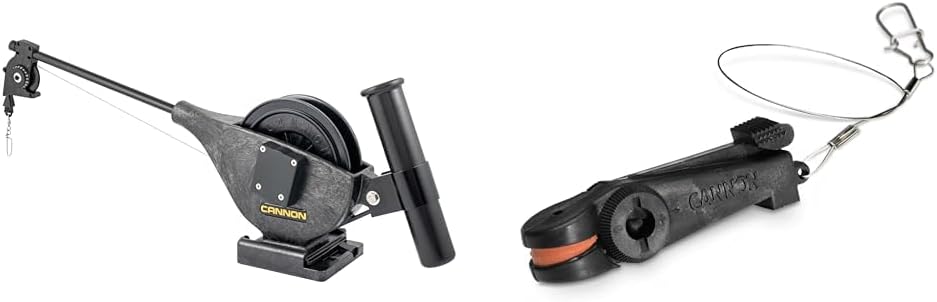 Cannon 1901250 Lake Troll Manual Downrigger & 2250009 Universal Line Release