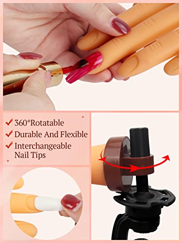 LIONVISON Mano per Pratica Unghie, Manicure