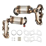 KAC 2pcs Catalytic Converter for ES300 2002 2003 3.0L, Camry 2002-2006 3.0L Catalytic Converters Kit Direct-Fit Automotive Replacement OEM#16465, 641307, 40721 (EPA Compliant)