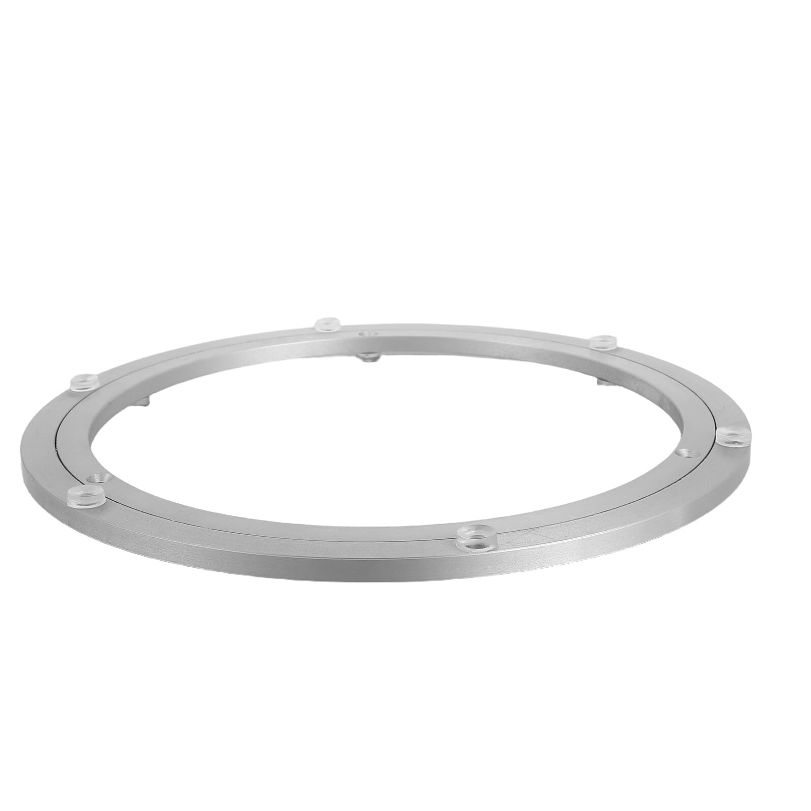 Hohopeti Base Giratoria de Aleación de Aluminio con Rodamiento Resistente y Silencioso para Mesa Comedor Plato Giratorio Pesado para Bandejas y Servicio de Cena