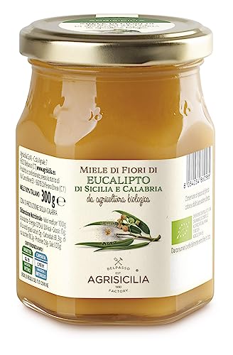 Agrisicilia Miele Di Eucalipto Da Agricoltura Biologica - 300 g