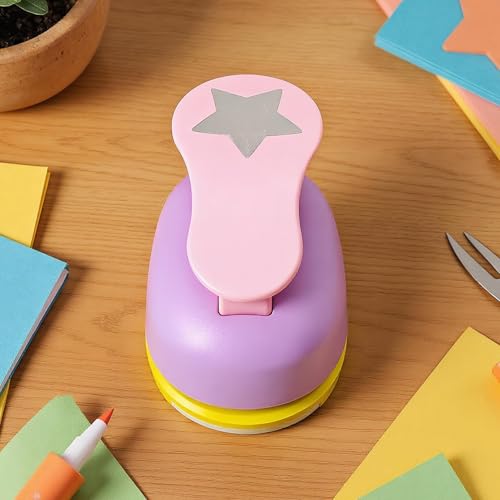 Arte De Bricolaje Para Niños con perforadoras de estrella de 3 piezas 7