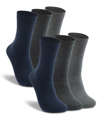 LIXIA Womens Thin Merino Wool Crew Socks Warm Breathable Winter Boot Liners Cozy Thermal Casual for...