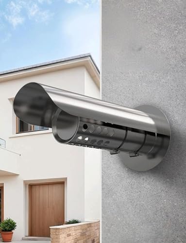 Cubierta de ventilación de acero para pared y extractor de secadora 7