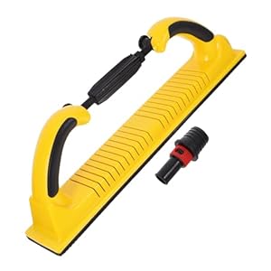 Zerodeko Handschleifer mit Staubsaugeranschluss