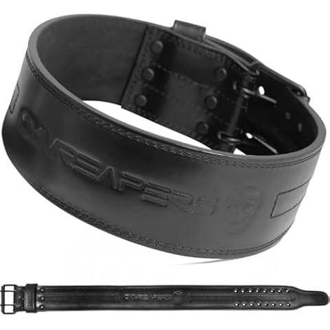 Gymreapers 6MM Leather Weightlifting Belt Cover