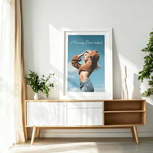 Image of Picrit 28x40 White Poster Frame, Picture Frame for Wall, 3 Pack