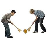 pedalo Radfang-Spiel für Kinder und Erwachsene, Reaktionsspiel, inkl. 2 Fänger 1 Rad